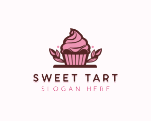 Pastry Dessert Cupcake logo design