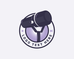 Microphone Podcast Talk Show logo