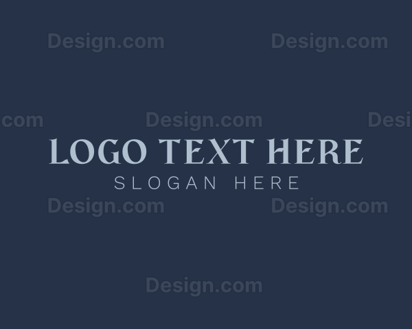 Elegant Professional Wordmark Logo