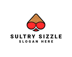 Sexy Spade Bra logo