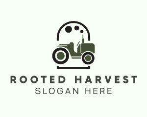 Ranch Tractor Farmer logo design