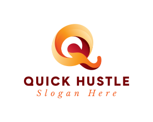 Elegant Colorful Letter Q logo design