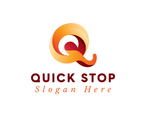 Elegant Colorful Letter Q logo design