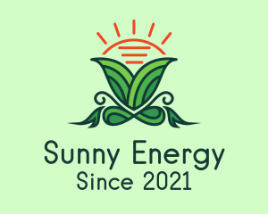 Sunny Herbal Plant  logo