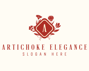 Elegant Floral Decor logo design