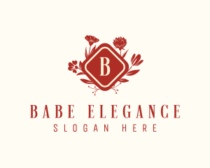 Elegant Floral Decor logo design