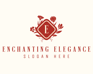 Elegant Floral Decor logo design