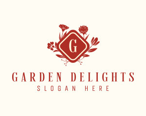 Elegant Floral Decor logo design