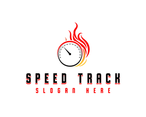 Speed Fire Speedometer logo