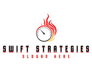 Speed Fire Speedometer logo