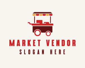 Street Food Vendor  logo design