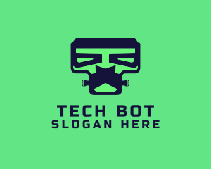 Frankenstein Monster Robot logo