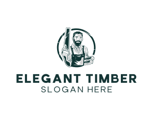 Carpenter Timber Wood  logo