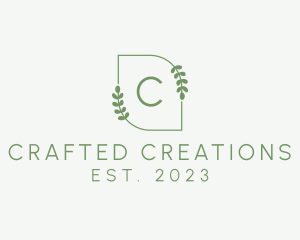 Eco Leaves Organic Boutique logo design