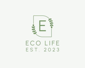 Eco Leaves Organic Boutique logo design