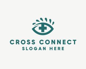 Eye Cross Optometrist logo design