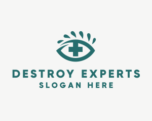 Eye Cross Optometrist logo design