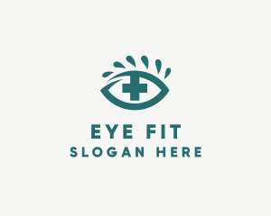 Eye Cross Optometrist logo design