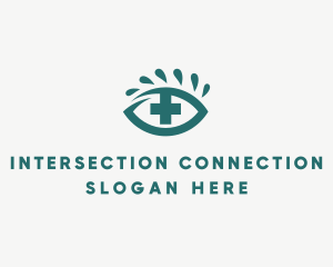 Eye Cross Optometrist logo design