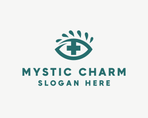 Eye Cross Optometrist logo design