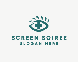 Eye Cross Optometrist logo design