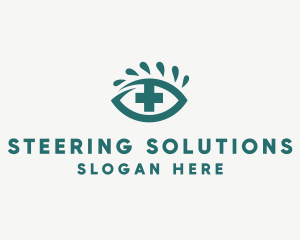 Eye Cross Optometrist logo design