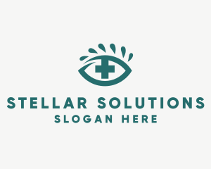 Eye Cross Optometrist logo design