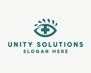 Eye Cross Optometrist logo design