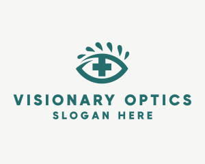 Eye Cross Optometrist logo design