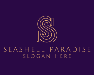 Feminine Swirl Boutique logo design