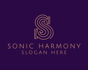 Feminine Swirl Boutique logo design