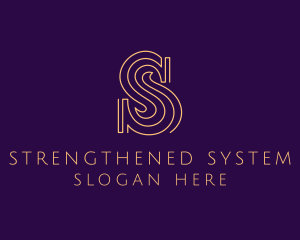 Feminine Swirl Boutique logo design