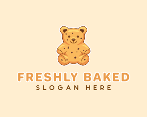 Cookie Bear Pastry logo design