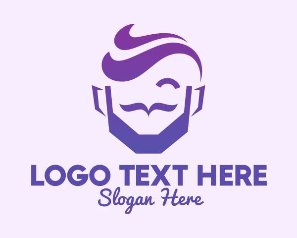 Shaving logo example 3