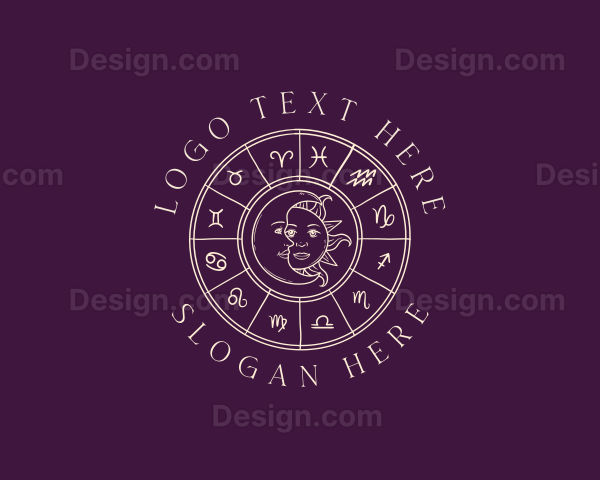 Mystical Zodiac Astrology Logo