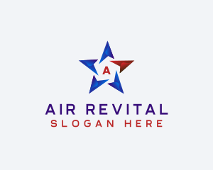 Arrow Star Travel logo design