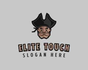 Angry Pirate Man logo design