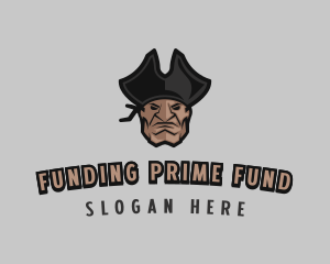 Angry Pirate Man logo design