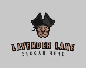 Angry Pirate Man logo design