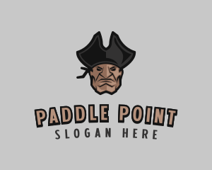 Angry Pirate Man logo design