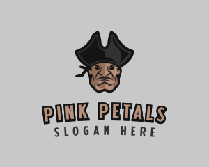 Angry Pirate Man logo design