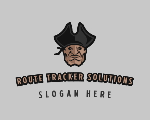 Angry Pirate Man logo design