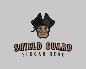 Angry Pirate Man logo design