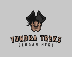 Angry Pirate Man logo design