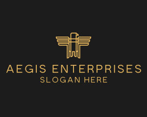 Golden Eagle Enterprise  logo design