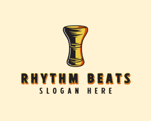 Musical African Instrument logo