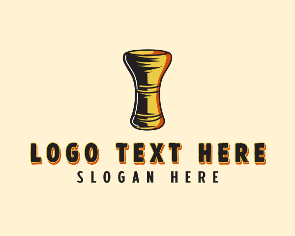 Traditional logo example 3