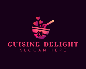 Whisk Baking Culinary logo design