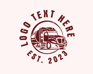 Logistics Delivery Vehicle logo