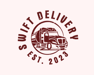 Logistics Delivery Vehicle logo design